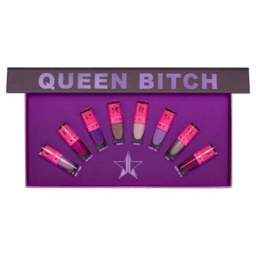 NIB Jeffree Star Queen B*tch Limited Edition Velour Liquid Lipstick Set
